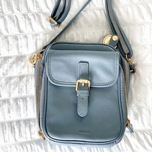 Minooy leather cross-body purse